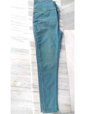 Valley Yüksek Bel Likralı Jean Pantolon 90 cm