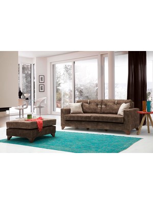 Perla Sofa Comfort Köşe Koltuk Takımı Kahve