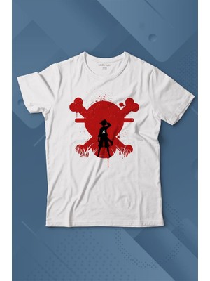 Kendim Seçtim One Piece Anime Dizi Japanese Urban Wear Street Culture Baskılı Tişört Çocuk T-Shirt