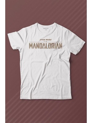 Kendim Seçtim The Mandalorian Bebek Yoda Cep Tasarımı Star Wars Baskılı Tişört Çocuk T-Shirt