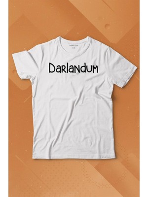 Kendim Seçtim Darlandum Darlandım Dar Lan Dum Karadeniz Trabzon Baskılı Tişört Çocuk T-Shirt