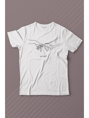 Kendim Seçtim Iddia Sevgili Minimal Baskılı Tişört Çocuk T-Shirt