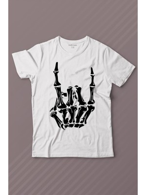 Kendim Seçtim Rock And Roll Music Sert Müzik Baskılı Tişört Çocuk T-Shirt