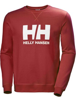 Helly Hansen Hh Hh Logo Crew Sweat Kırmızı Erkek Sweatshirt 34000-163