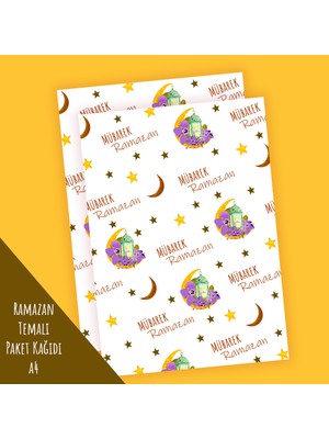 Fatofotofan Nostalji  Ramazan Temalı Hediye Paketi A4 10'lu