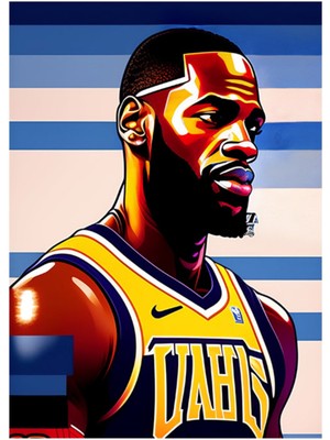 Bedeko Lebron Basketbol Temalı Tablo