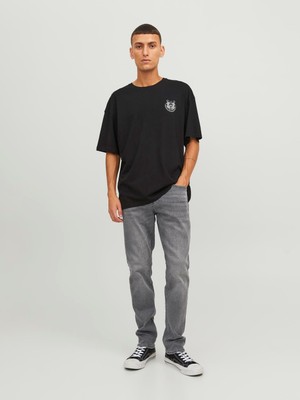 Jack & Jones Glenn Model Erkek Gri Renk Kot Pantolon 12243599