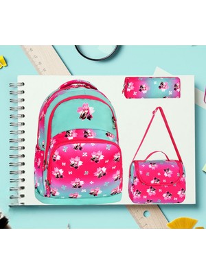 Shopiolog Su Geçirmez Ilköğretim Ilkokul 3'lü Set Renkli Unicorn