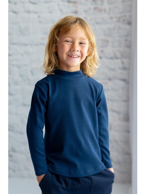 Zeyland Unisex Çocuk Yarım Balıkçı Bluz