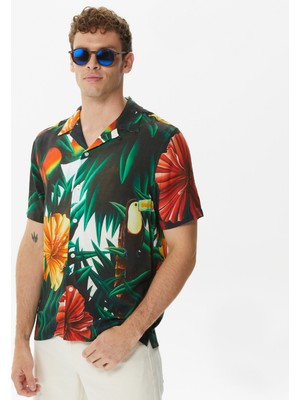 The Hundreds Blooming Woven T23P208005.FGRN