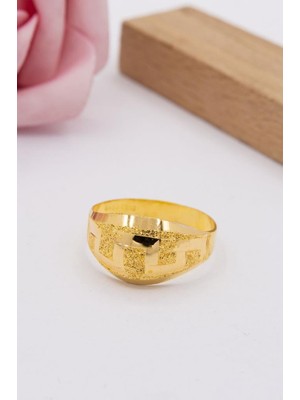 Latif Kuyumcu 22 Ayar Altın Yüzük Taşsız Işlemeli Kadın Yüzük