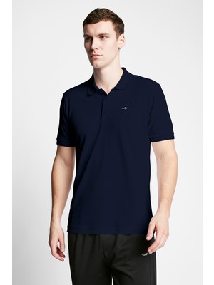 Lescon Lacivert Erkek Kısa Kollu Polo Yaka T-Shirt 23S-1299-23N