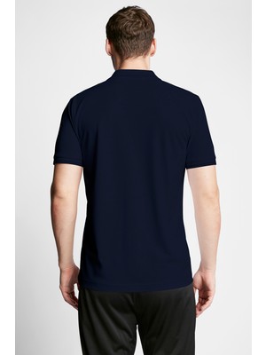 Lescon Lacivert Erkek Kısa Kollu Polo Yaka T-Shirt 23S-1299-23N