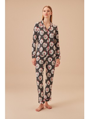 Suwen Lulusu Maskülen Pijama Takımı