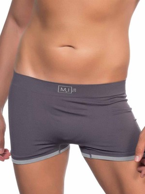 Secret Moda  Dikişsiz Terletmeyen Soft Yumuşak Erkek Boxer Gri