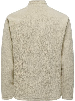 Jack & Jones Only & Sons Onserıc Reg Fleece Full Zıp Hıgh Neck