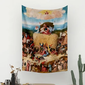 Hieronymus Bosch Samanlık Üçlüsü Duvar Örtüsü Halısı
