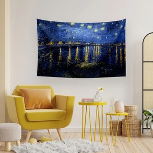 Van Gogh Yıldızlı Gece 2 Duvar Örtüsü Halısı