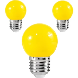 Dekoratif LED Ampul %85 Enerji Tasarruflu Ampul Isı Yapmayan E27 Duylu 3 Adet LED Ampul