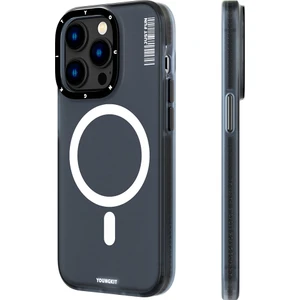 iPhone 14 Pro Uyumlu Kılıf Magsafe Kablosuz Şarj Özellikli Youngkit Colored Sand Serisi Kapak
