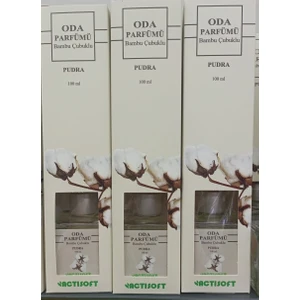 Oda Kokusu Bambu Çubuklu 100 ml 3'lü Paket Pudra
