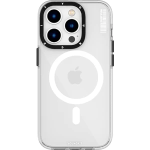 iPhone 14 Pro Uyumlu Kılıf Magsafe Kablosuz Şarj Özellikli Youngkit Crystal Color Serisi Kapak