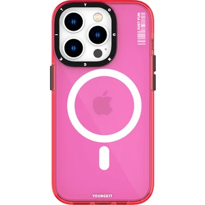 iPhone 14 Pro Uyumlu Kılıf Magsafe Kablosuz Şarj Özellikli Youngkit Crystal Color Serisi Kapak