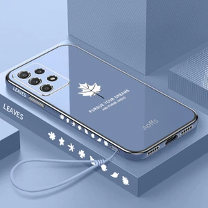 Samsung Galaxy A52/A52S Kemerli Elektroliz Telefon Kapağı Için Telefon Kılıfı (Yurt Dışından)