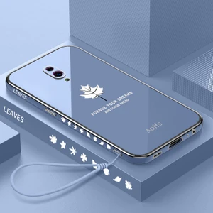 Oppo Reno Elektroliz Kaplama Telefon Kılıfı Için Kemerli Telefon Kılıfı (Yurt Dışından)