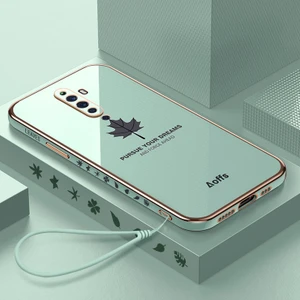 Oppo Reno 2z / Reno 2f Elektroliz Kaplamalı Kemerli Telefon Kılıfı (Yurt Dışından)