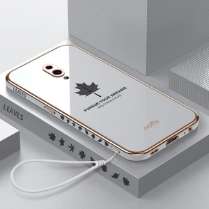 Oppo Reno Elektroliz Kaplama Telefon Kılıfı Için Kemerli Telefon Kılıfı (Yurt Dışından)