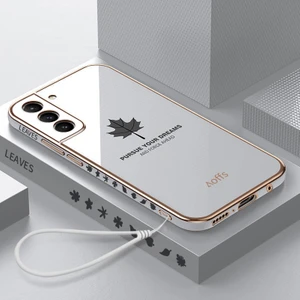 Samsung Galaxy S21 Elektrolizle Telefon Kılıfı Kemerli Telefon Kılıfı (Yurt Dışından)