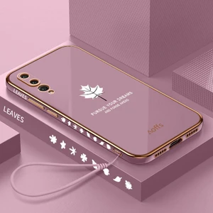 Huawei P20 Pro Için Kemerli Elektroliz Telefon Kılıfı (Yurt Dışından)