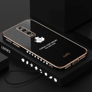 Xiaomi Mi 9t/9t Pro Kemerli Elektroliz Kaplama Telefon Kılıfı (Yurt Dışından)