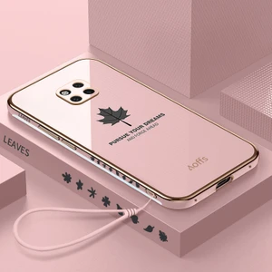Huawei Mate 20 Pro Için Kemerli Elektroliz Kaplama Telefon Kılıfı (Yurt Dışından)