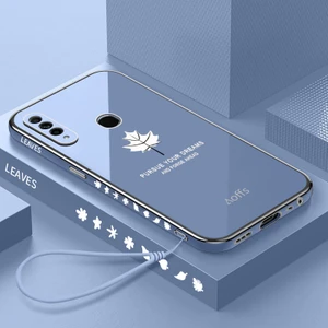Oppo A8/A31 Elektroliz Kaplama Telefon Kılıfı Için Kemerli Telefon Kılıfı (Yurt Dışından)