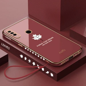 Oppo A8/A31 Elektroliz Kaplama Telefon Kılıfı Için Kemerli Telefon Kılıfı (Yurt Dışından)