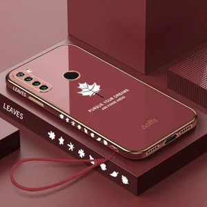 Xiaomi Redmi Note 8 Için Telefon Kılıfı Kemerli Elektrolizle Telefon Kapağı (Yurt Dışından)