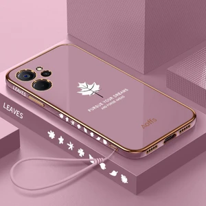 Oppo Realme 10 Için Kemerli Elektroliz Telefon Kılıfı (Yurt Dışından)