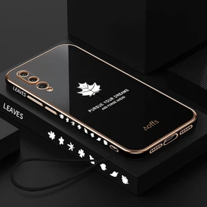 Huawei P20 Pro Için Kemerli Elektroliz Telefon Kılıfı (Yurt Dışından)