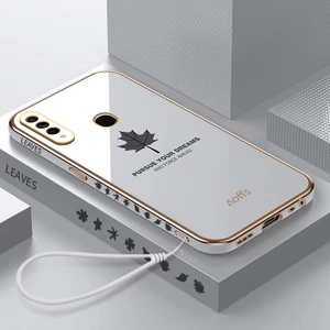 Oppo A8/A31 Elektroliz Kaplama Telefon Kılıfı Için Kemerli Telefon Kılıfı (Yurt Dışından)