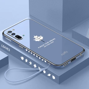 Oppo Reno 3 Için Kemerli Elektroliz Telefon Kılıfı (Yurt Dışından)