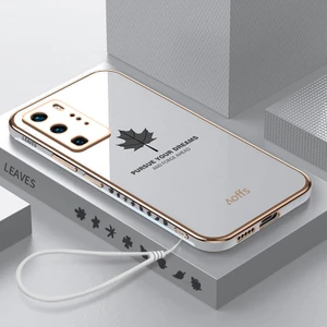 Huawei P40 Pro Için Kemerli Elektroliz Telefon Kılıfı (Yurt Dışından)
