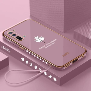 Oppo Reno 3 Için Kemerli Elektroliz Telefon Kılıfı (Yurt Dışından)
