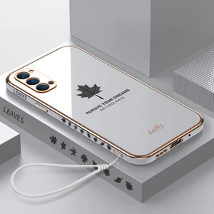 Oppo Reno 4 Pro Için Kemerli Elektroliz Telefon Kılıfı (Yurt Dışından)