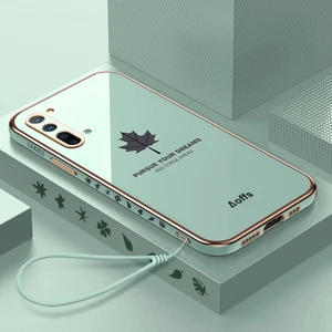 Oppo Reno 3 Için Kemerli Elektroliz Telefon Kılıfı (Yurt Dışından)
