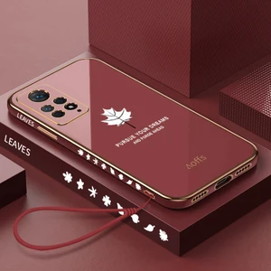 Xiaomi Redmi Note 11 4g Elektroliz Kaplama Telefon Kılıfı, Kemerli (Yurt Dışından)