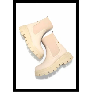 Bej  Kadın Bot & Bootie K02538561309