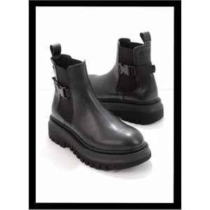 Siyah  Kadın Bot & Bootie K02538560709