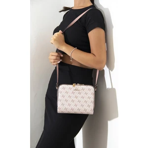 Silver & Polo Pembe - Somon SP888 Kadın Çapraz Çanta